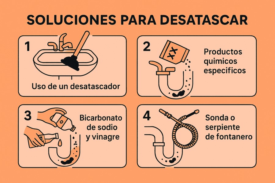 Servicio de desatascos 24h en Oleiros